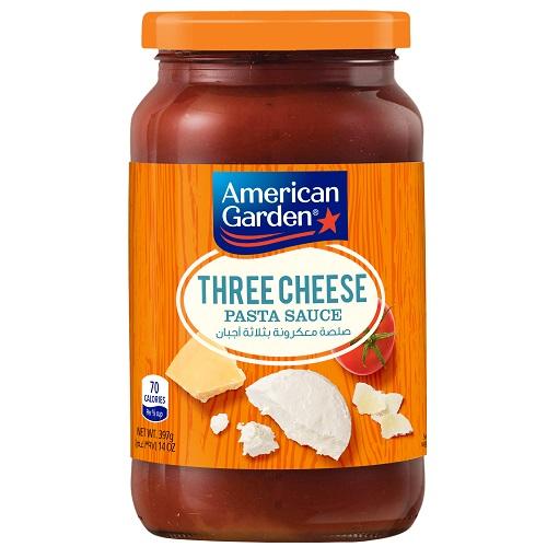 American Garden Three Cheese Pasta Sauce 397g