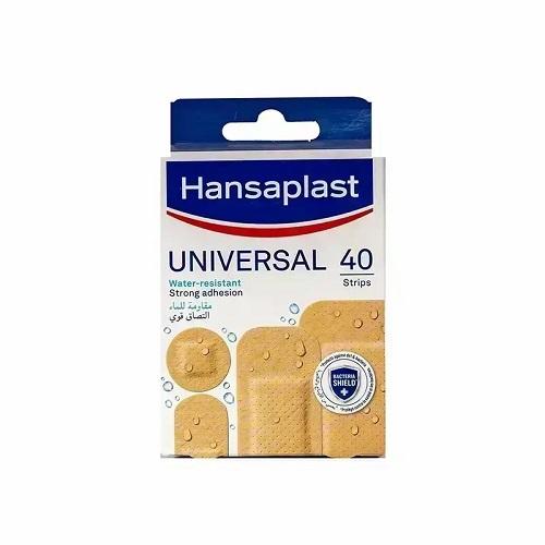 Hansaplast Universal Strips to Protect Wounds from Water and Bacteria 40Pcs