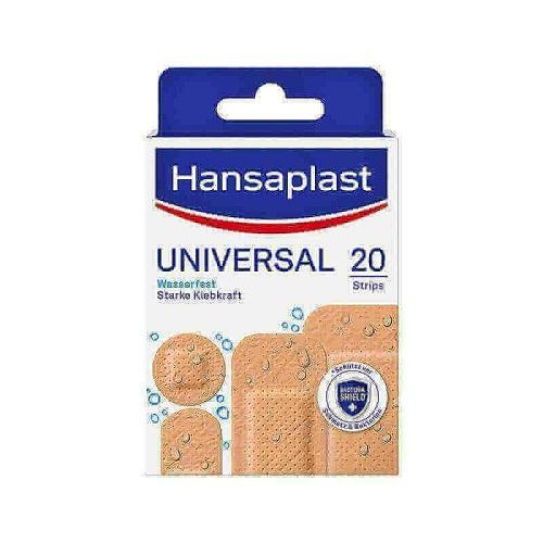 Hansaplast Universal Strips to Protect Wounds from Water and Bacteria 20Pcs
