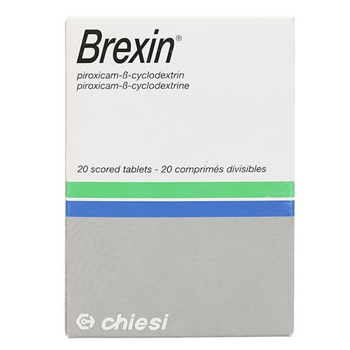 Brexin 20mg Pain Reliever and Fever Reducer and Anti Inflammatory 20Tablets
