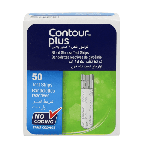 Bayer Contour Plus to Maintain Blood Sugar Level 20Test Strips