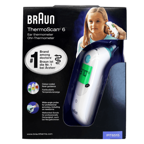 Braun Thermoscan IRT 6515-6 to Measure Ear Temperature 1Pcs