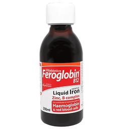 Feroglobin Syrup is a Dietary Supplement that Helps Prevent Anemia 200ml