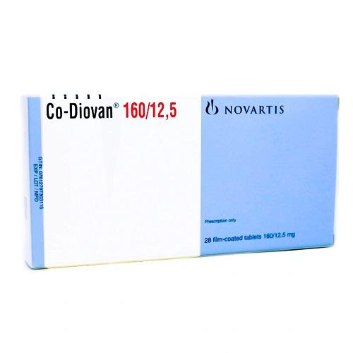 Co Diovan 160/12.5mg Control High Blood Pressure 28Tablets