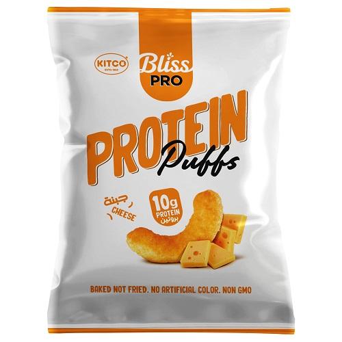 Kitco Bliss Pro Protein Corn Puffs with Cheese 50g