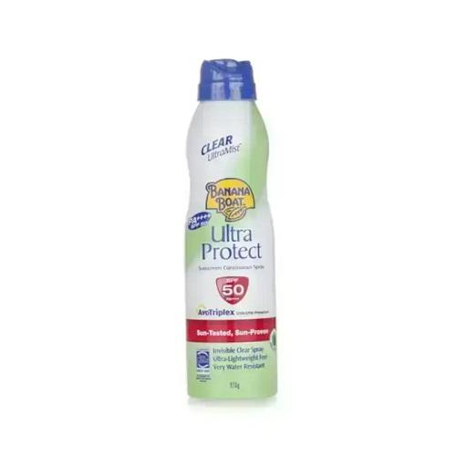 Banana Boat Ultra Protect Sunscreen Spray with SPF 50 Water Resistant 170g