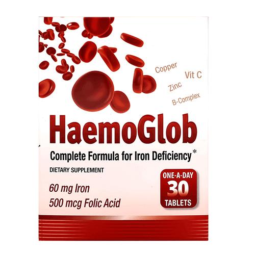 Hemoglob for Preventing Iron Deficiency Anemia 30Tablets