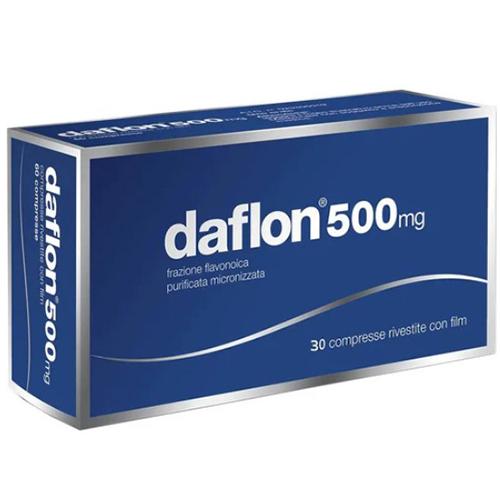 دافلون 500مجم لعلاج البواسير والشرخ والدوالي 30قرص مغلف