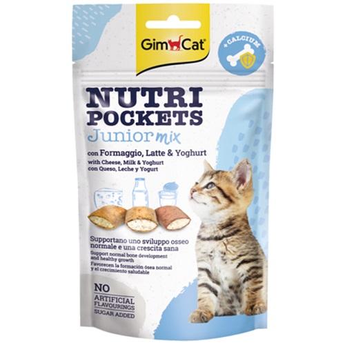 Gimcat Nutri Pockets Dietary Supplement for Cats Junior Mix 60g