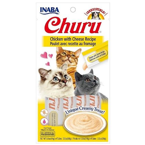 Inaba Churu Cat Food Chicken and Cheese Flavor 56g