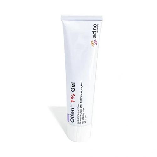 Olfen 1% Gel for Relieve Pain of Joints Muscles and Tendons 50g