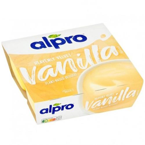 Alpro Plant Based Desert Soya with Vanilla 125g 4Pcs