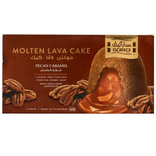 Sara Cake Molten Lava Cake Pecan Caramel 95g 2Pcs