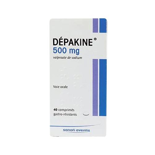 Depakine 500mg Antiepileptic 40Tablets