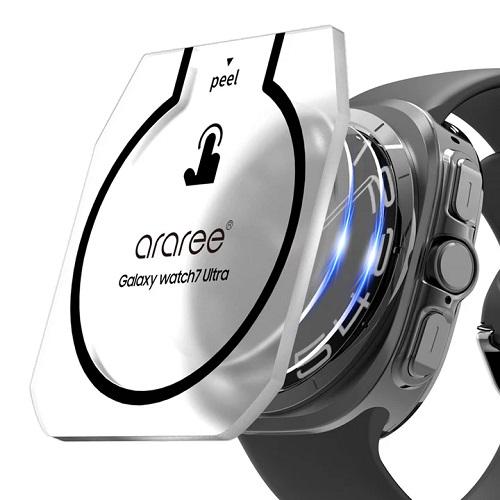 Araree Core Glass Screen Protector for Galaxy Watch 7Ultra Clear Model No.GW7U-CORE-CL