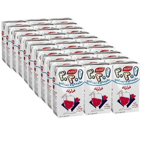 KDD Milk Strawberry Flavor 125ml 30Pcs