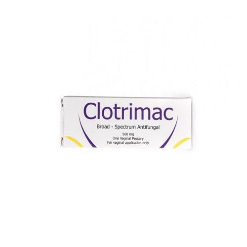 Clotrimac 500mg Vaginal Suppositories treat fungal infections 1Vaginal Suppositories