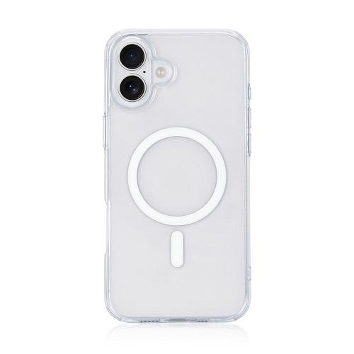 Torrii Bonjelly Magsafe Cover for iPhone16 Plus Clear Model No.IP2467-BON-M01