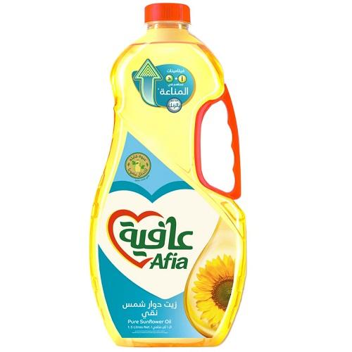 Afia Pure Sunflower Oil 1.5Ltr