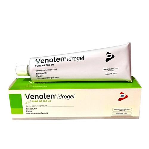 Venolen Idrogel Cream Gel for Treatment of Chronic Venous Insufficiency 100ml
