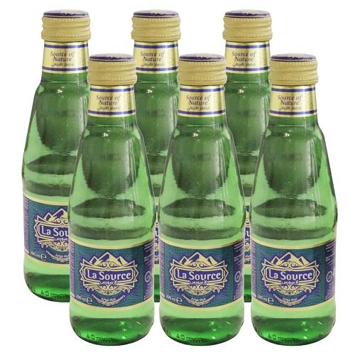 La Source Sparkling Mineral Water 200ml 6Pcs