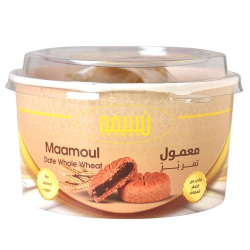 Nesmah Maamoul Date Whole Wheat No Sugar Added 350g