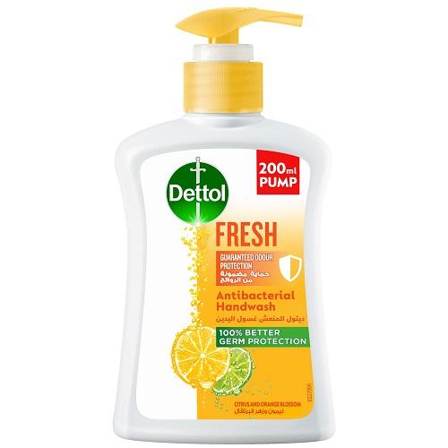 Dettol Fresh Anti Bacterial Liquid Handwash 200ml