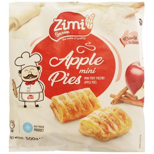 Zimi Mini Puff Pastry Apple Pies Frozen 500g