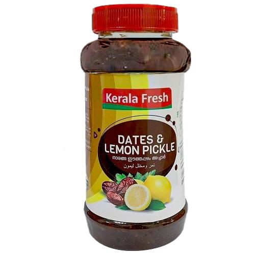 Kerala Fresh Dates and Lemon Pickle 400g