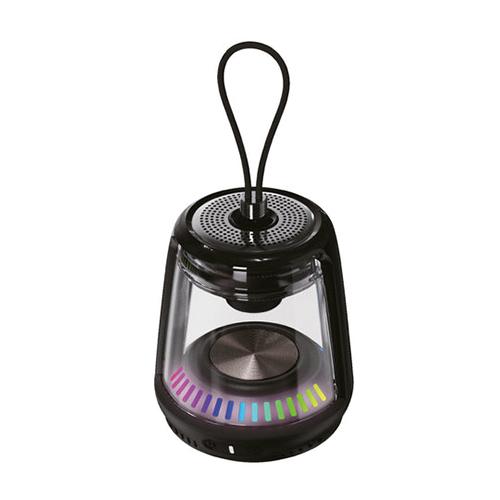 Lzel Aquilasonus Bluetooth Speaker Lamp Compact Waterproof with Dynamic RGB Lights Black Model No.ASP5B