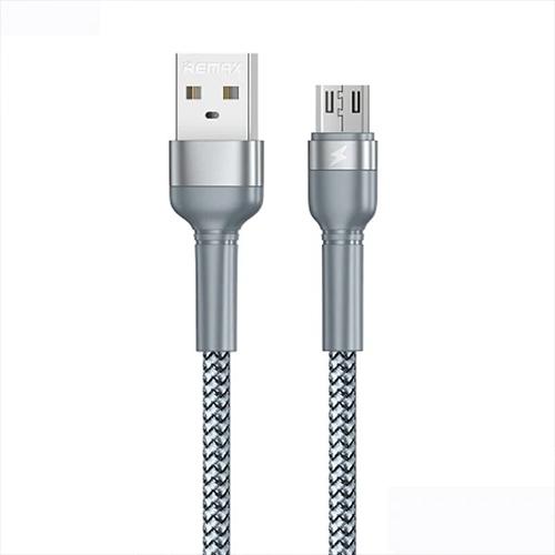 ريماكس كابل 100 واط PD للشحن السريع من Type C الى Type C فضي موديل رقم.RC-172S