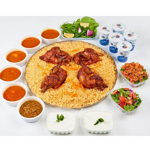  Grilled Bukhari Tray with Rice