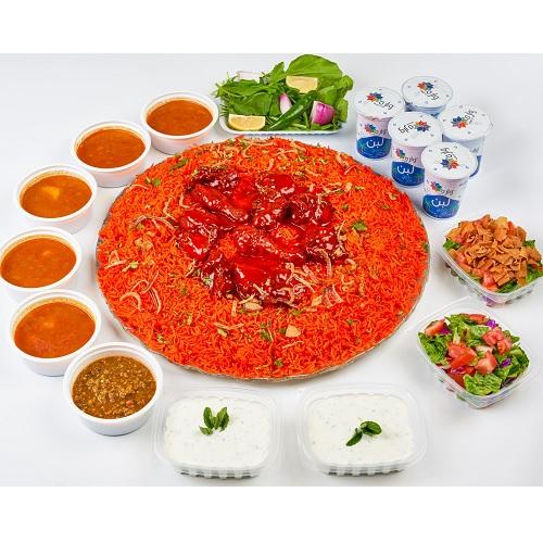 Chicken 65 Tray with Rice