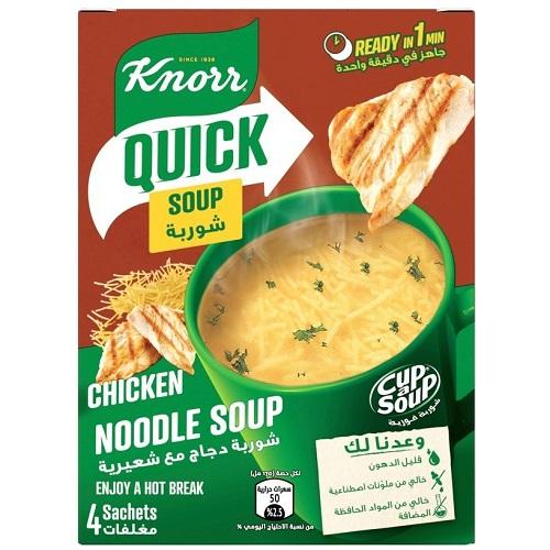Knorr Quick Chicken Noodle Soup 15g 4Pcs 