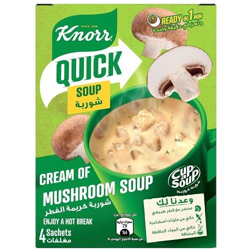 Knorr Quick Cream Of Mushroom Soup 20g 4Pcs 