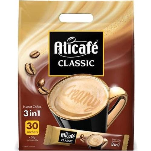 Alicafe Classic Instant Creamy Coffee 3in1 20g 30Sachets
