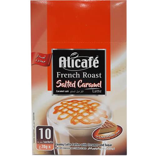 Alicafe French Roast Coffee with Salted Caramel 20g 10Sachets