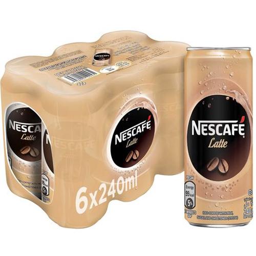 Nescafe Iced Latte Coffee 240ml 6Pcs