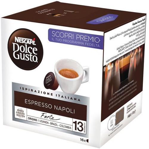 Nescafe Dolce Gusto Espresso Napoli Roasted and Ground Coffee 16Capsule 128g
