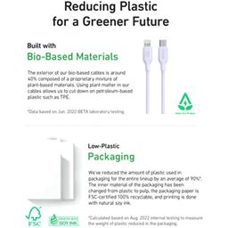 Anker 542 Cable USB C to Lightning Bio Based 1.8m Violet