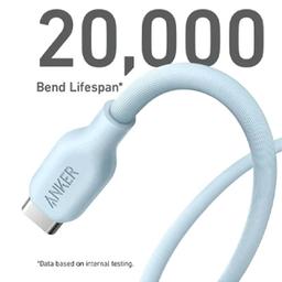 Anker 542 Cable USB C to Lightning Bio Based 1.8m Blue