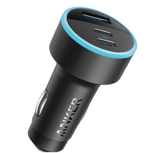 Anker Powerful Car Charger Dual Type C Port and USB Port 67W Black