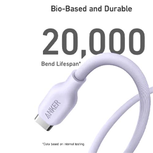 Anker 542 Cable USB C to Lightning Bio Based 1.8m Violet