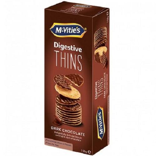 Mcvities Thins Chocolate Biscuits 150g