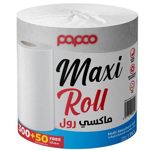 Papco Maxi Roll Multi Purpose Paper 1Ply 350m