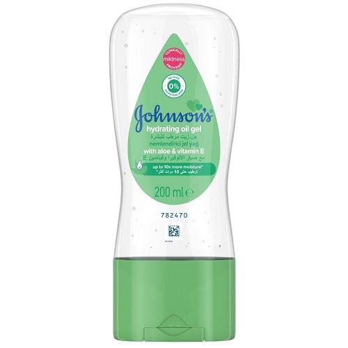 Johnson's Moisturizing Baby Oil Gel with Vitamin E and Aloe Vera 200ml
