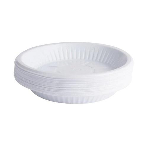 Plasco Round Plastic Plate Small No.18 50Plate 