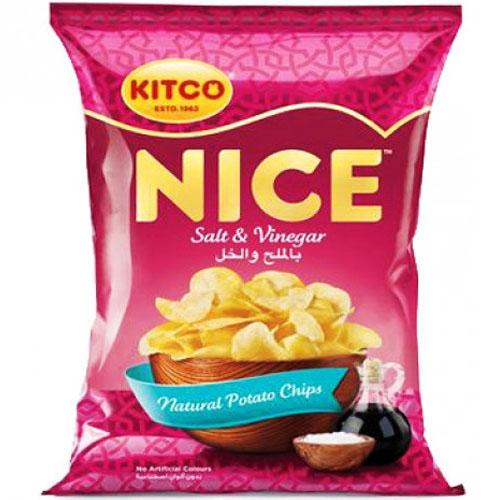 Kitco Nice Potato Chips with Salt and Vinegar 26g
