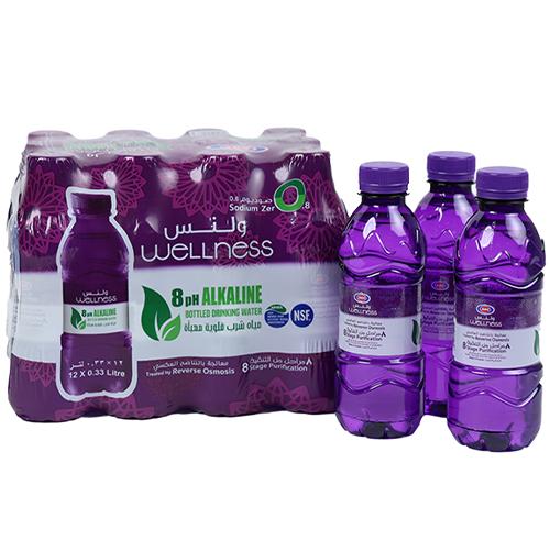 ABC Wellness Alkaline Mineral Water 330ml 12Pcs