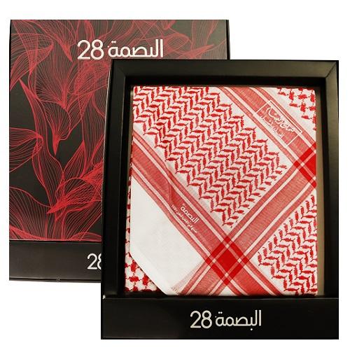 Albasma28 Shemagh Albasam Red